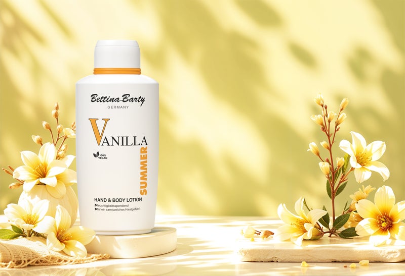 Bettina Barty Summer Vanilla Hand & Body Lotion 500 ml - Image 4